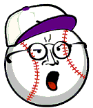 Characture of Me as a Baseball